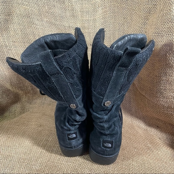 North Face Primaloft Insulated Lace Up Suede Boot - Picture 4 of 10